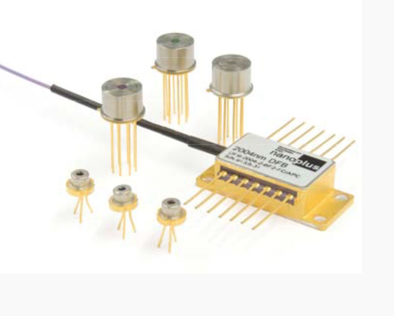 DFB Laser Diodes from 1650 nm to 1850 nm for Space Technology